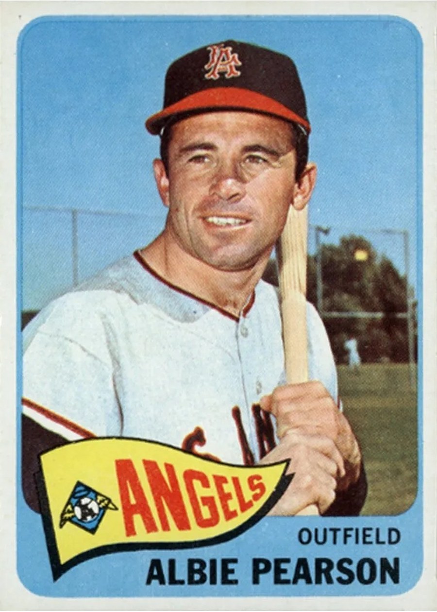 1965 Topps #358 Albie Pearson, Los Angeles Angels