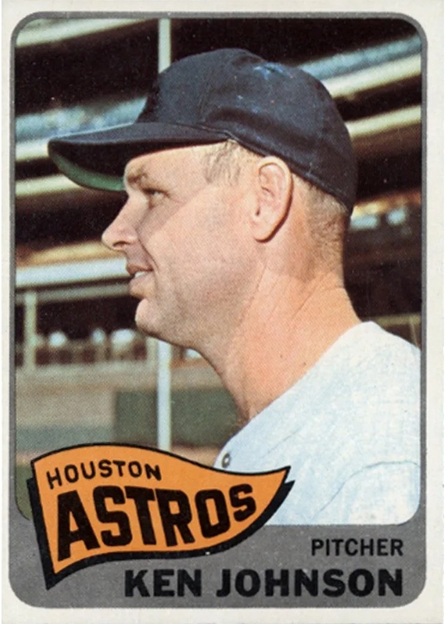 1965 Topps #359 Ken Johnson, Houston Astros