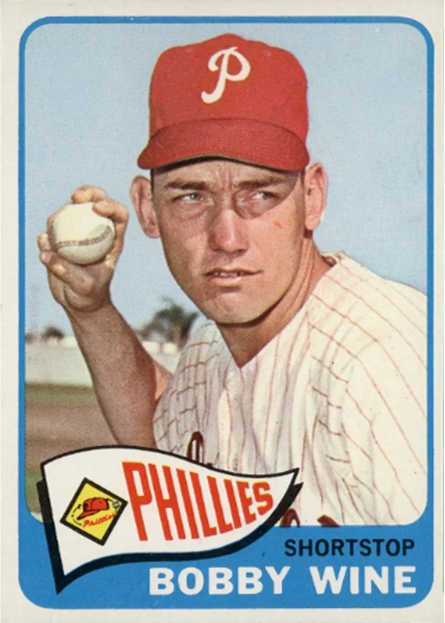 1965 Topps #36 Bobby Wine, Philadelphia Phillies