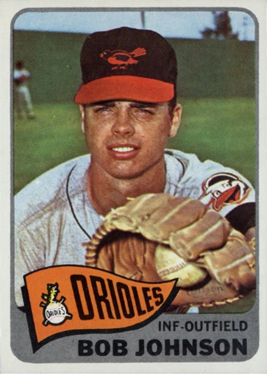 1965 Topps #363 Bob Johnson, Baltimore Orioles