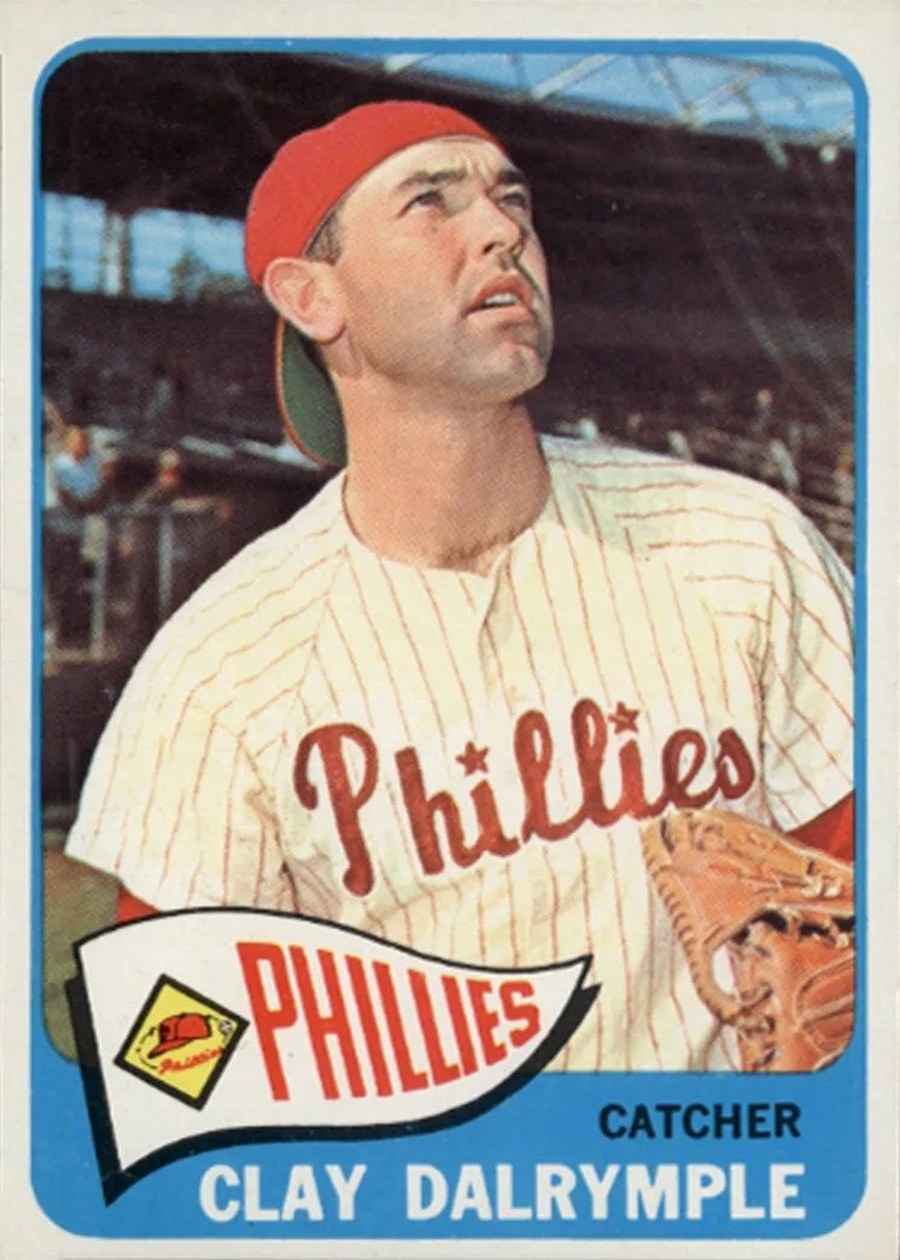 1965 Topps #372 Clay Dalrymple, Philadelphia Phillies