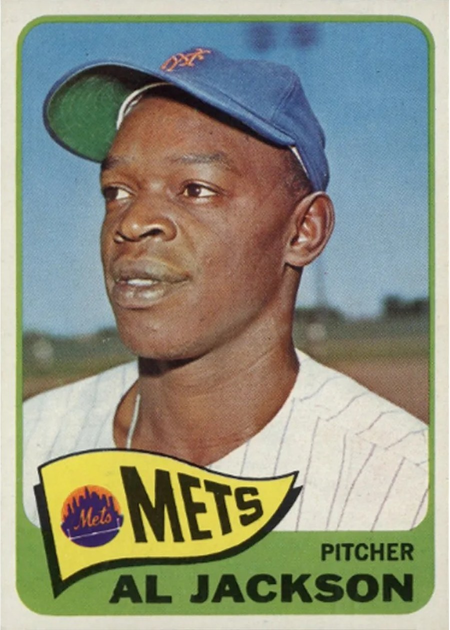 1965 Topps #381 Al Jackson, New York Mets