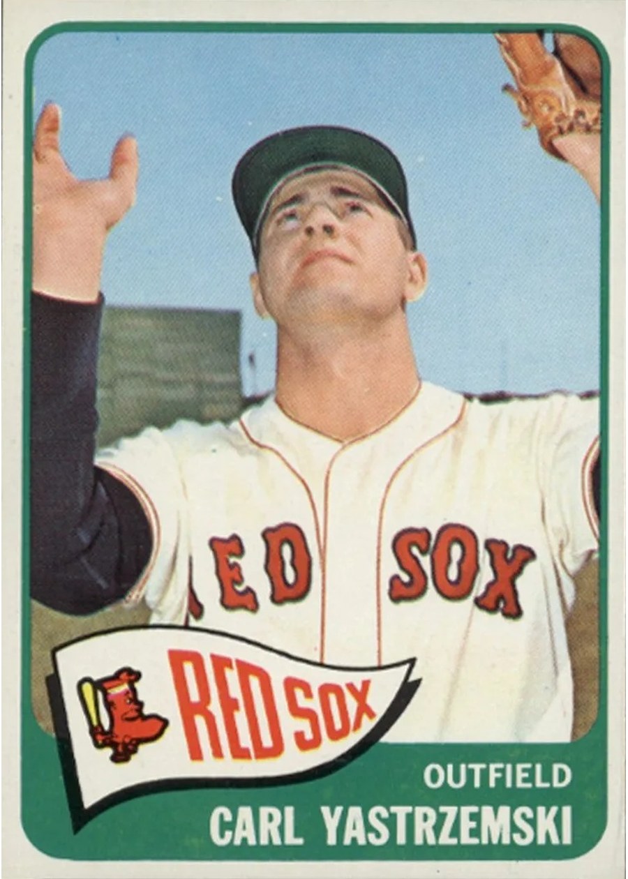 1965 Topps #385 Carl Yastrzemski, Boston Red Sox