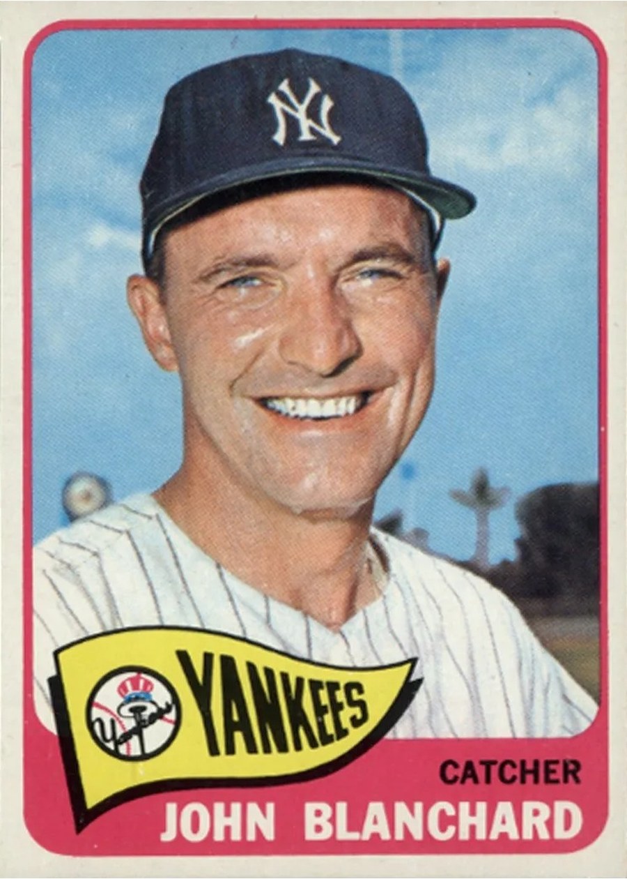 1965 Topps #388 John Blanchard, New York Yankees