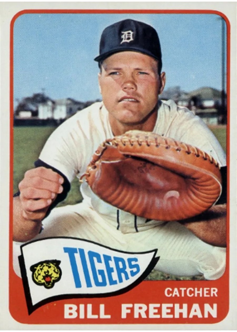 1965 Topps #390 Bill Freehan, Detroit Tigers