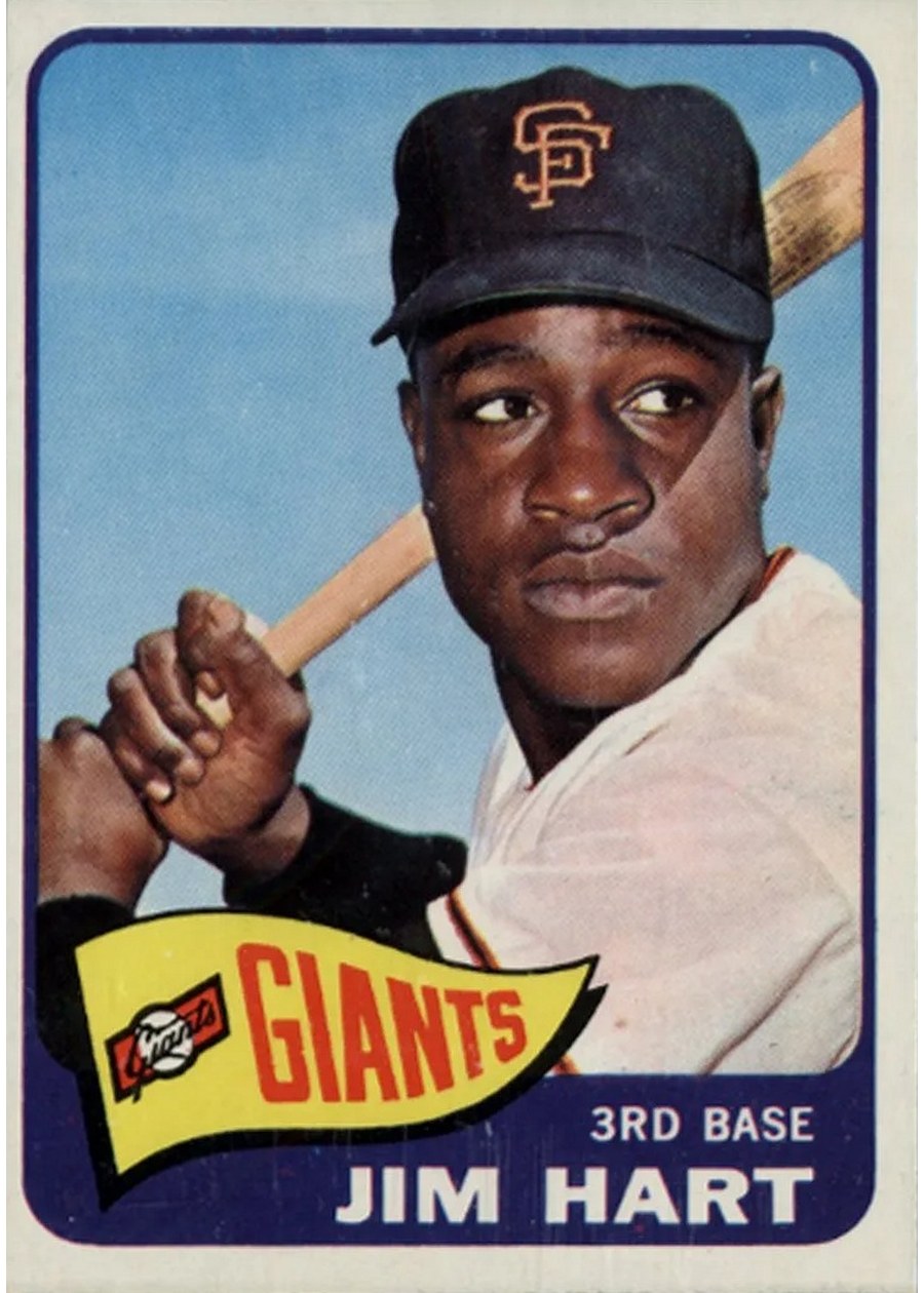 1965 Topps #395 Jim Hart, San Francisco Giants
