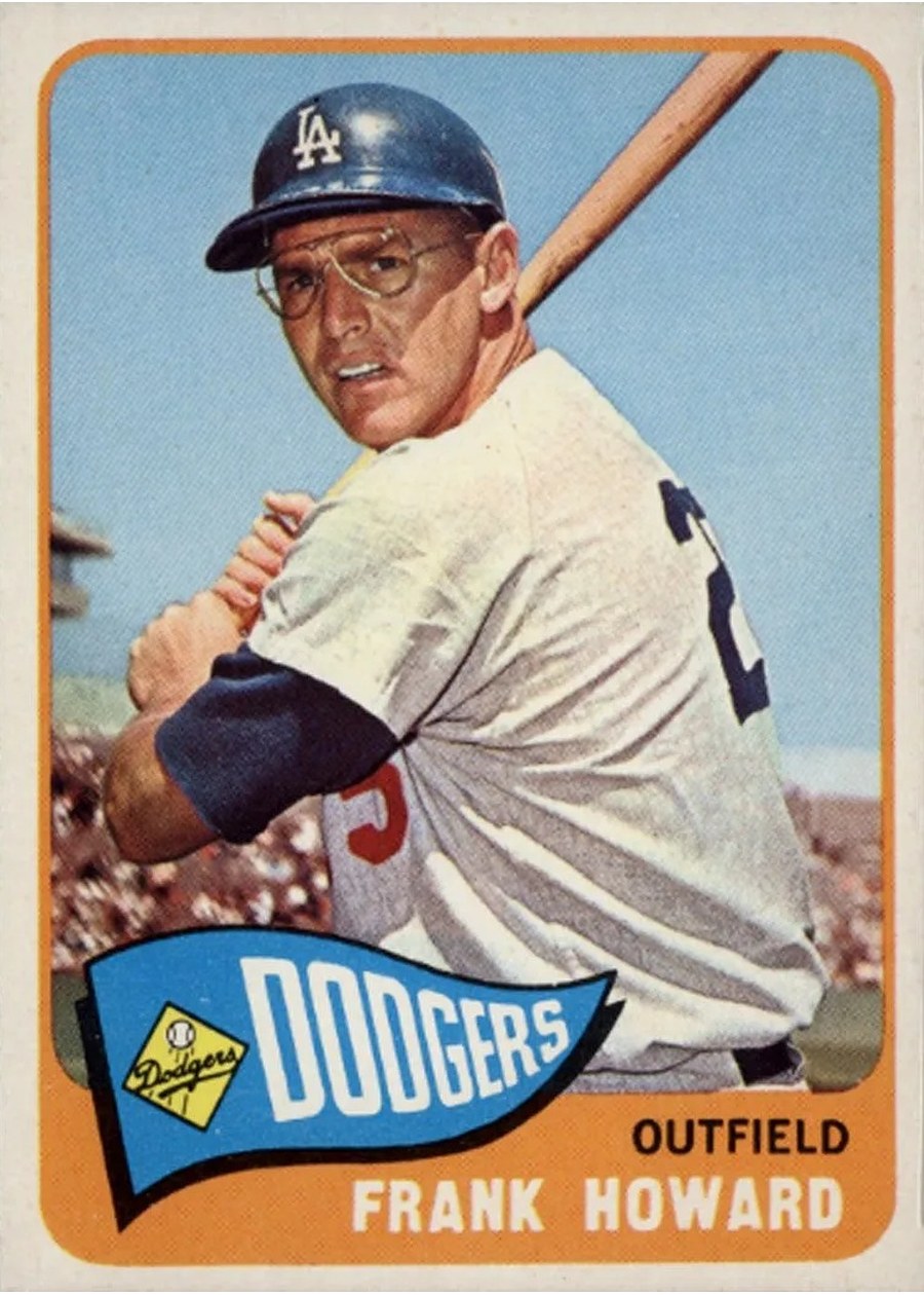 1965 Topps #40 Frank Howard, Los Angeles Dodgers