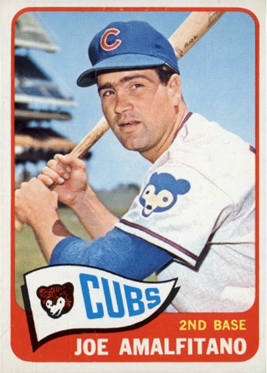 1965 Topps #402 Joe Amalfitano, Chicago Cubs