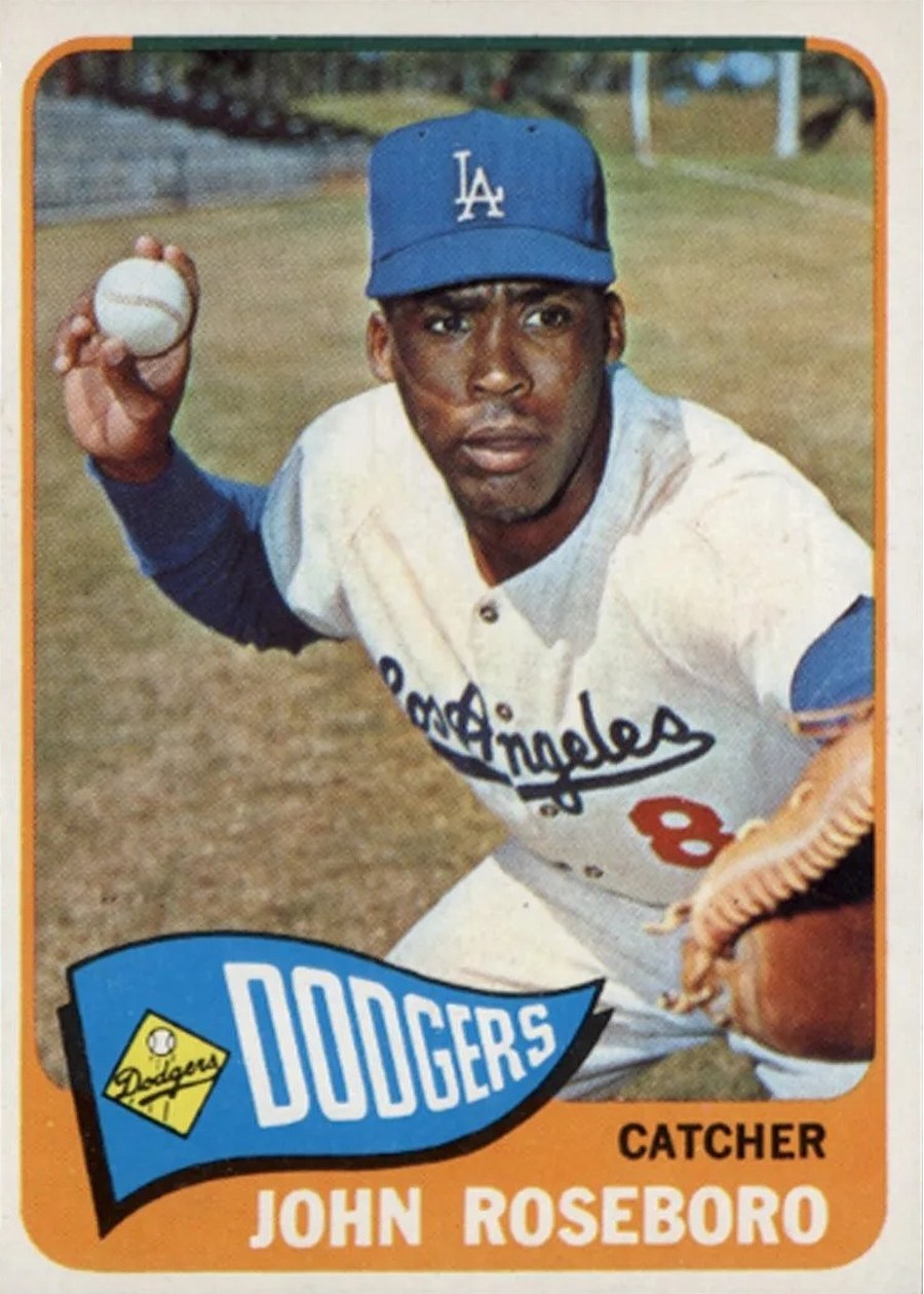 1965 Topps #405 John Roseboro, Los Angeles Dodgers