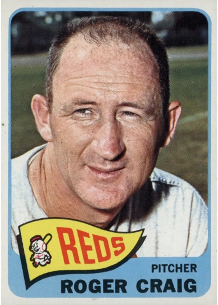1965 Topps #411 Roger Craig, Cincinnati Reds