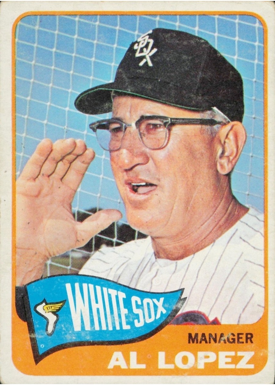 1965 Topps #414 Al Lopez, Chicago White Sox