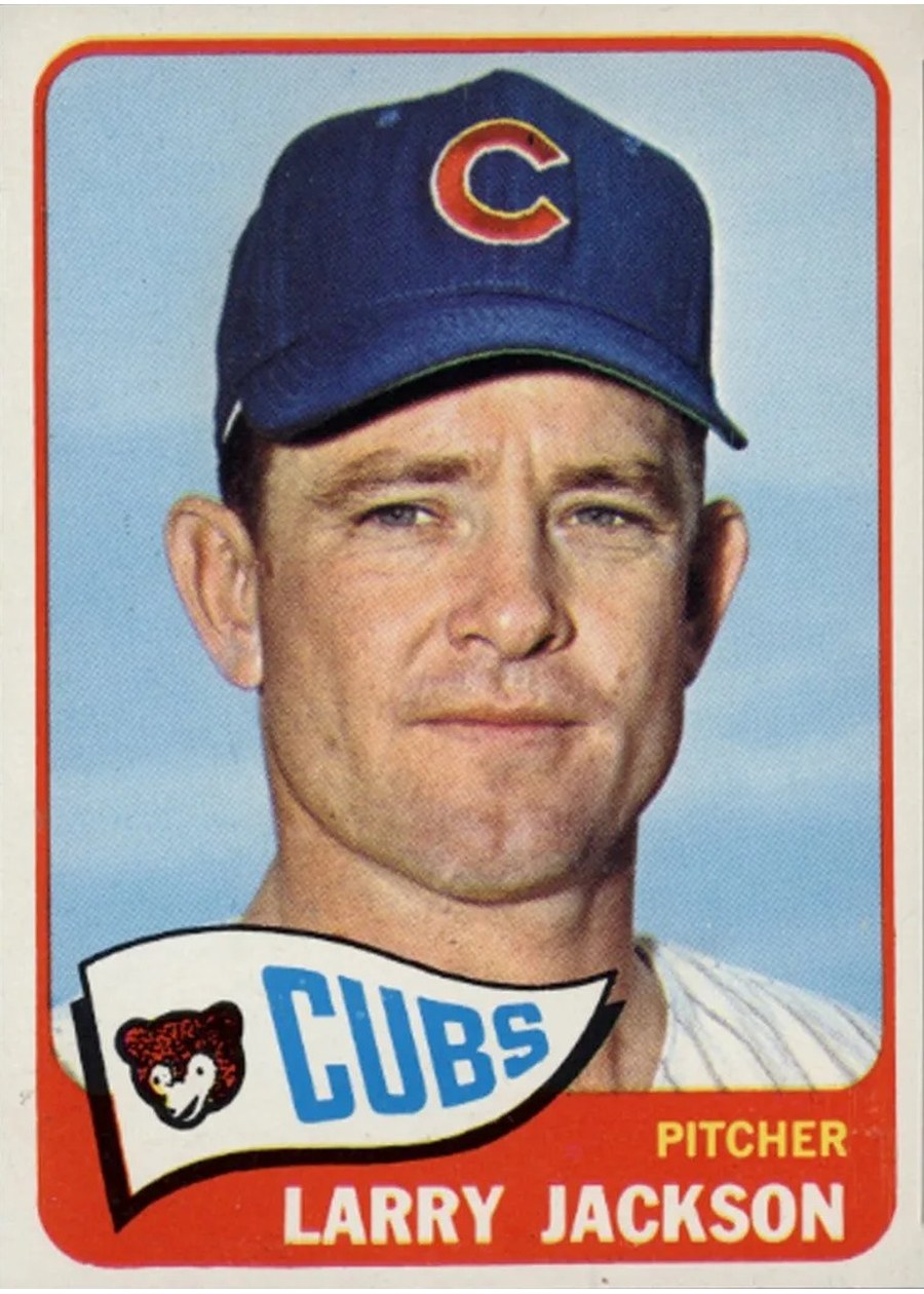 1965 Topps #420 Larry Jackson, Chicago Cubs