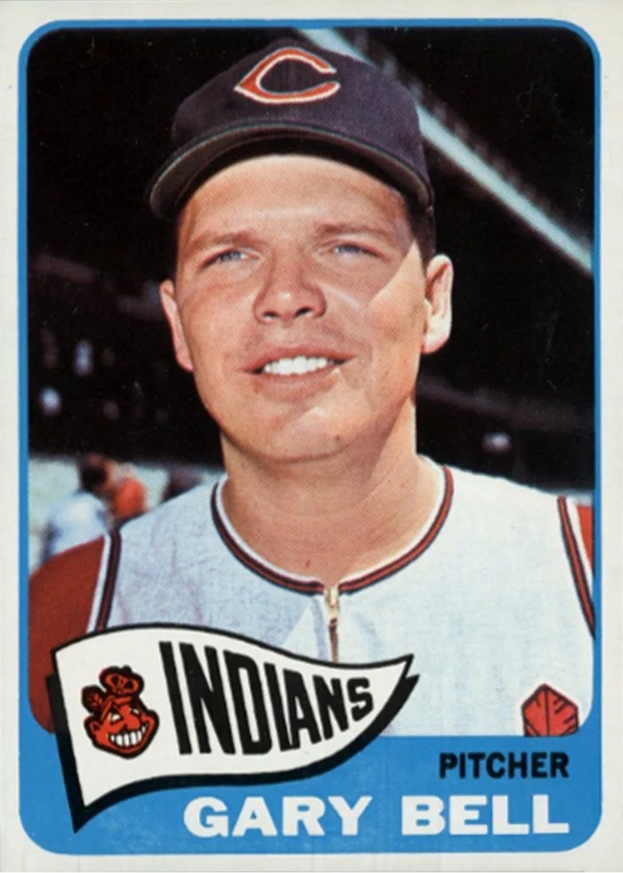 1965 Topps #424 Gary Bell, Cleveland Indians