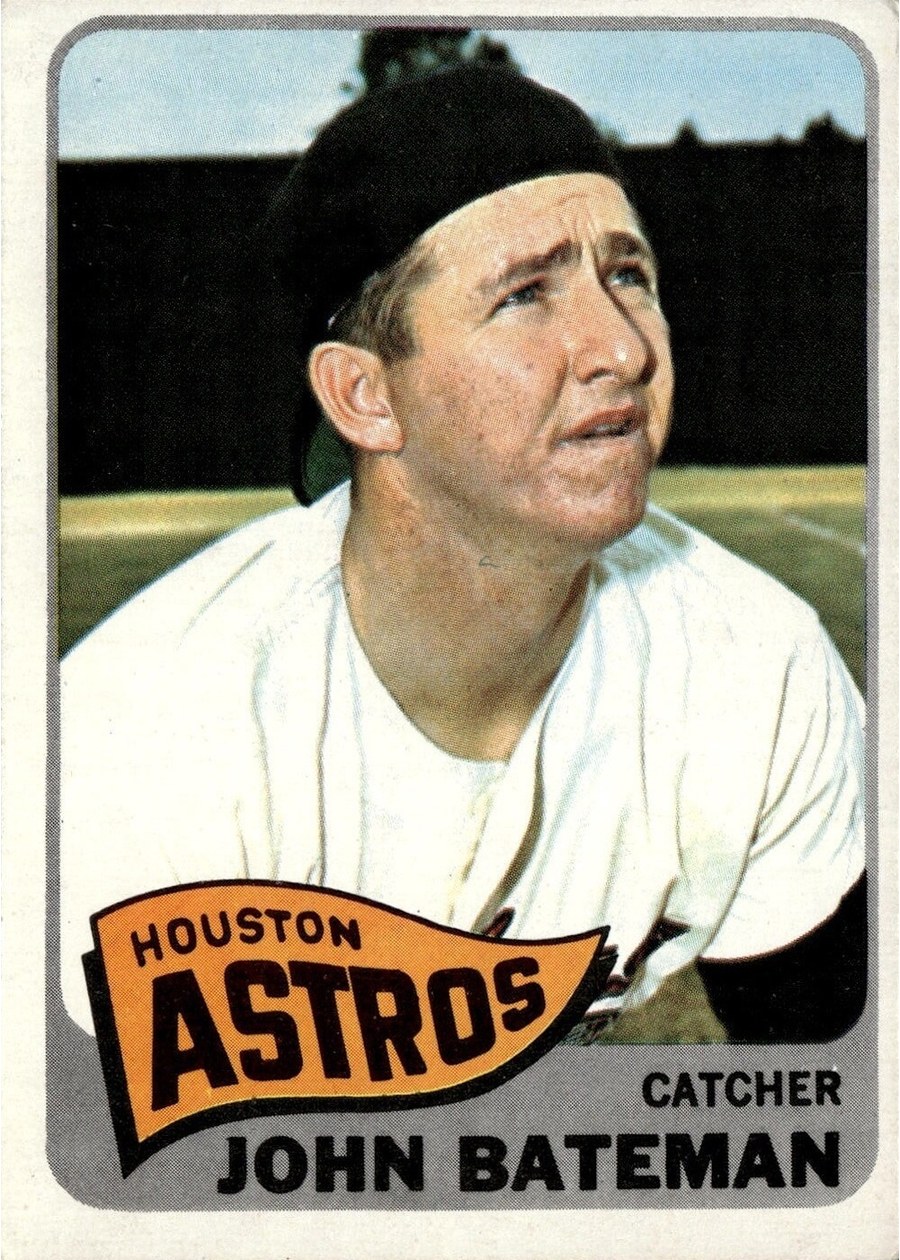 1965 Topps #433 John Bateman, Houston Astros
