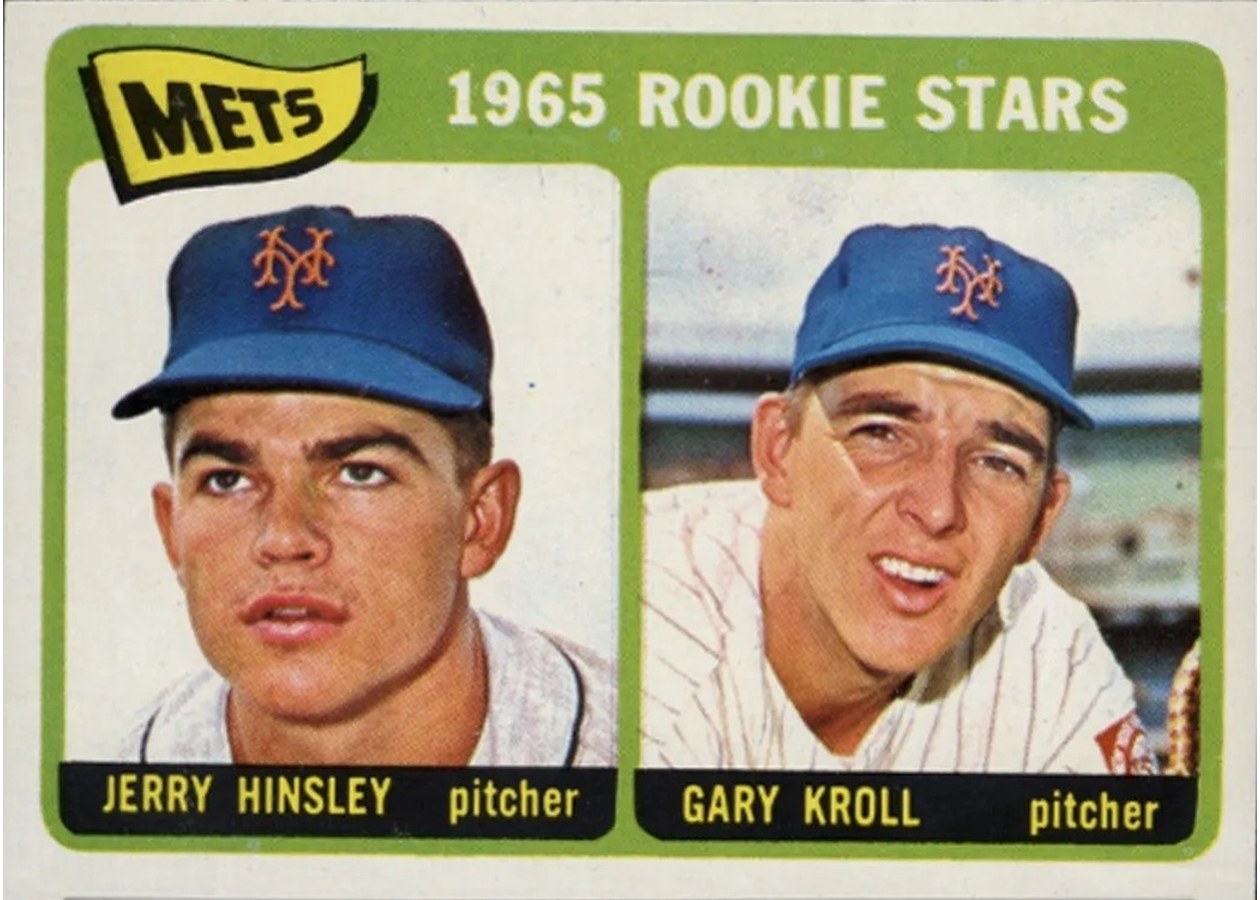 1965 Topps #449 Mets 1965 Rookie Stars, New York Mets