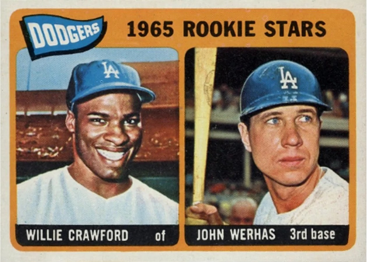 1965 Topps #453 Dodgers 1965 Rookie Stars, Los Angeles Dodgers