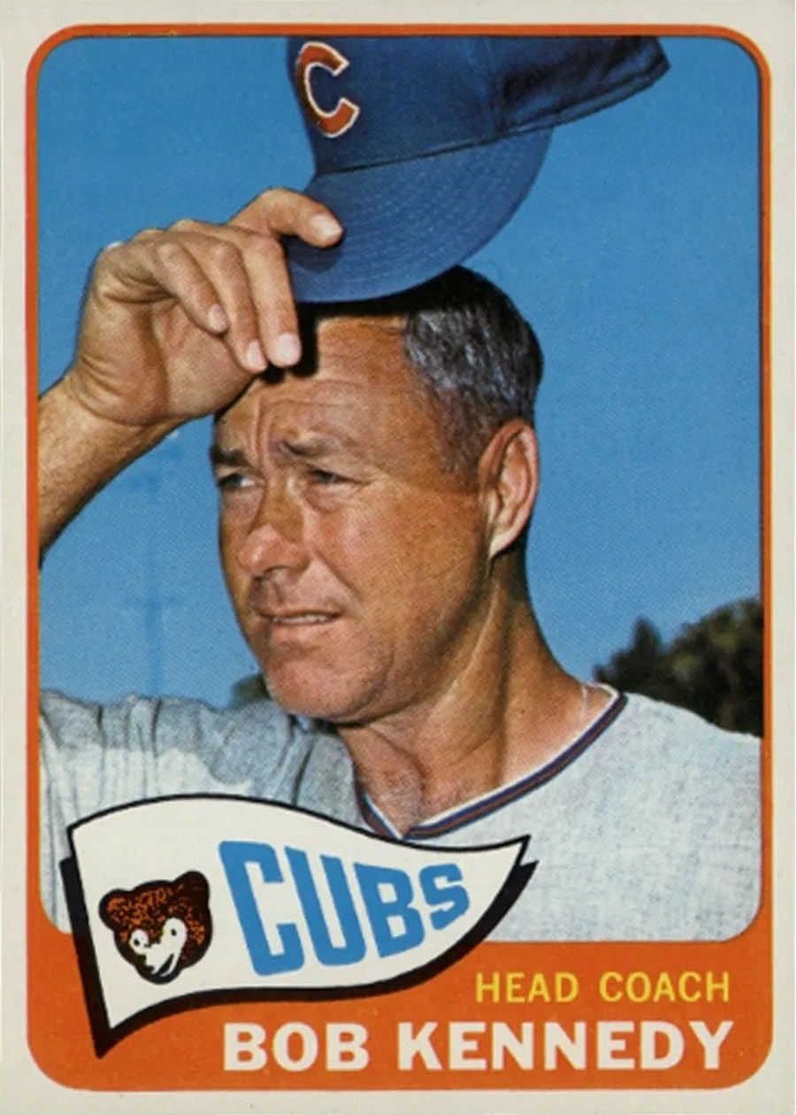 1965 Topps #457 Bob Kennedy, Chicago Cubs