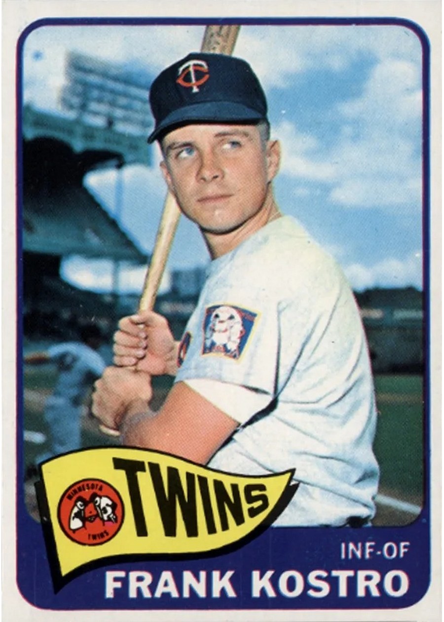 1965 Topps #459 Frank Kostro, Minnesota Twins