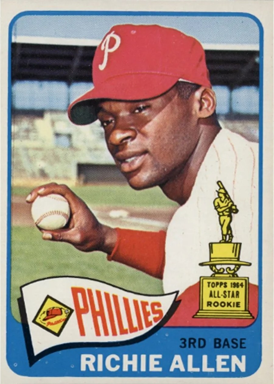 1965 Topps #460 Richie Allen, Philadelphia Phillies