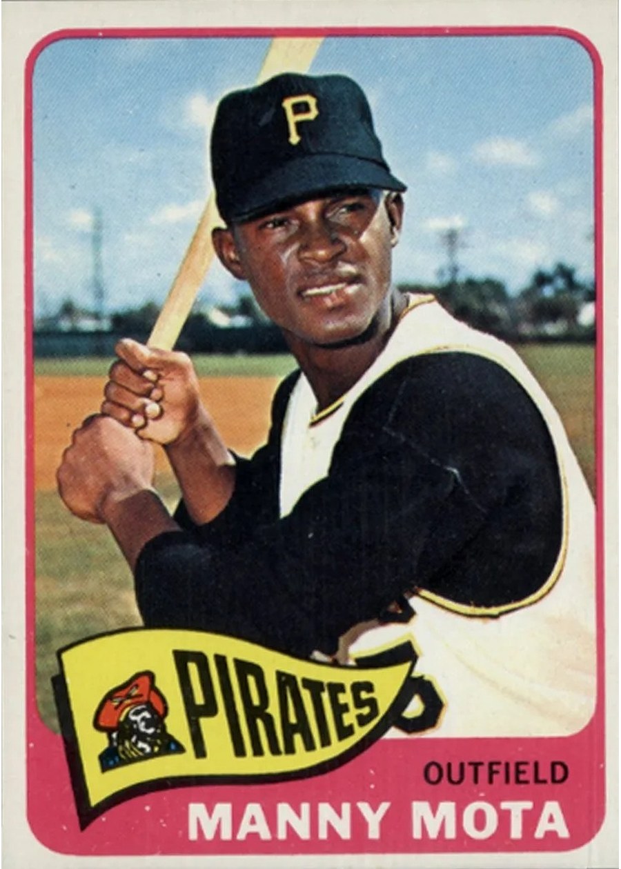1965 Topps #463 Manny Mota, Pittsburgh Pirates