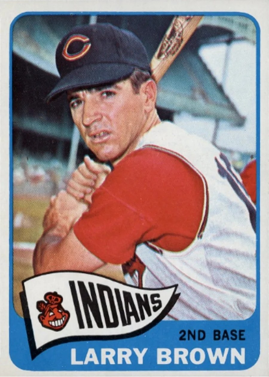 1965 Topps #468 Larry Brown, Cleveland Indians
