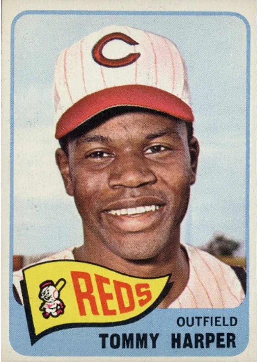 1965 Topps #47 Tommy Harper, Cincinnati Reds