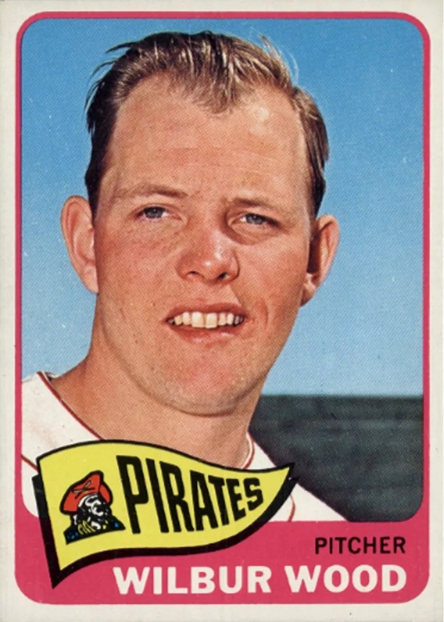 1965 Topps #478 Wilbur Wood, Pittsburgh Pirates