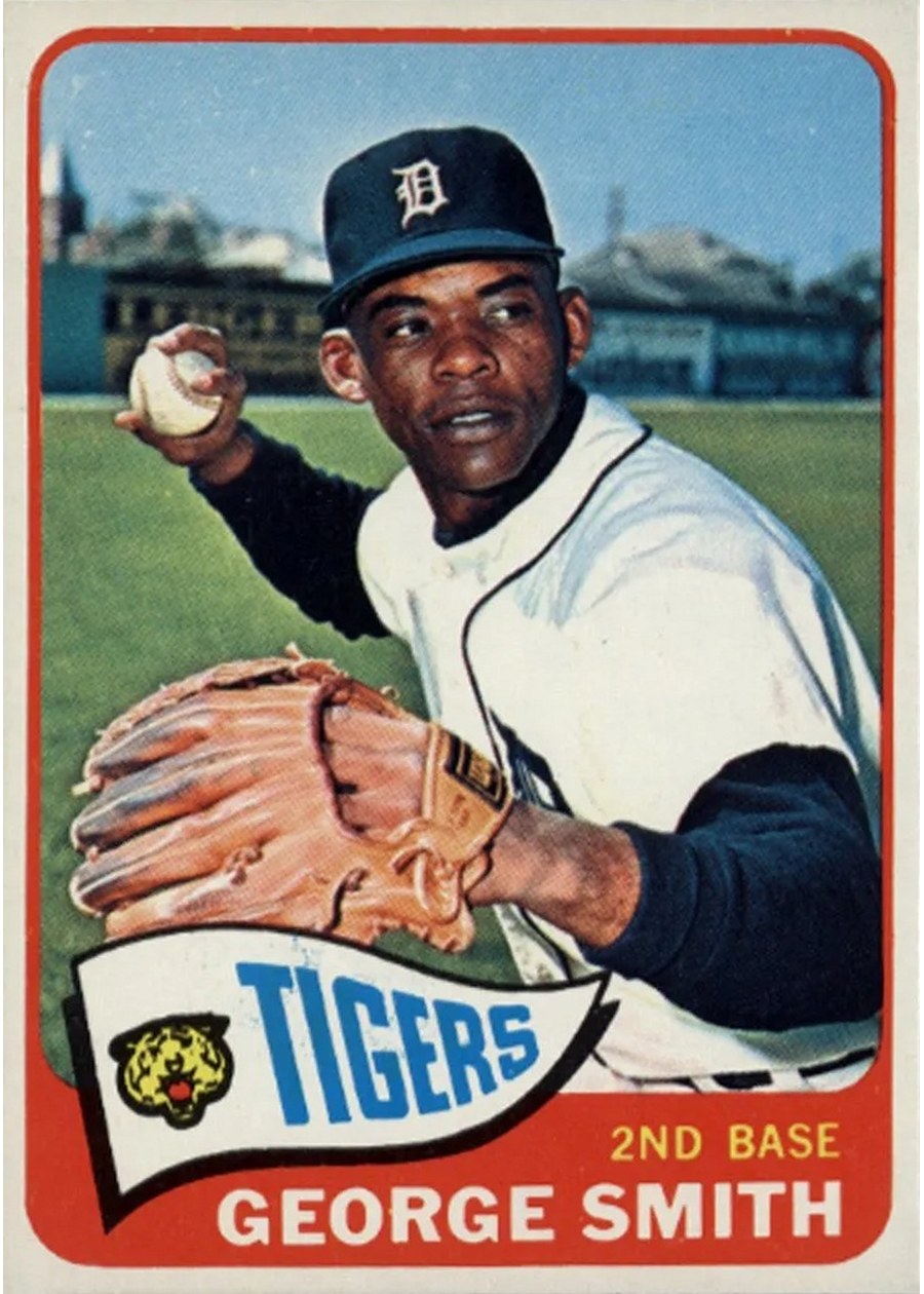 1965 Topps #483 George Smith, Detroit Tigers