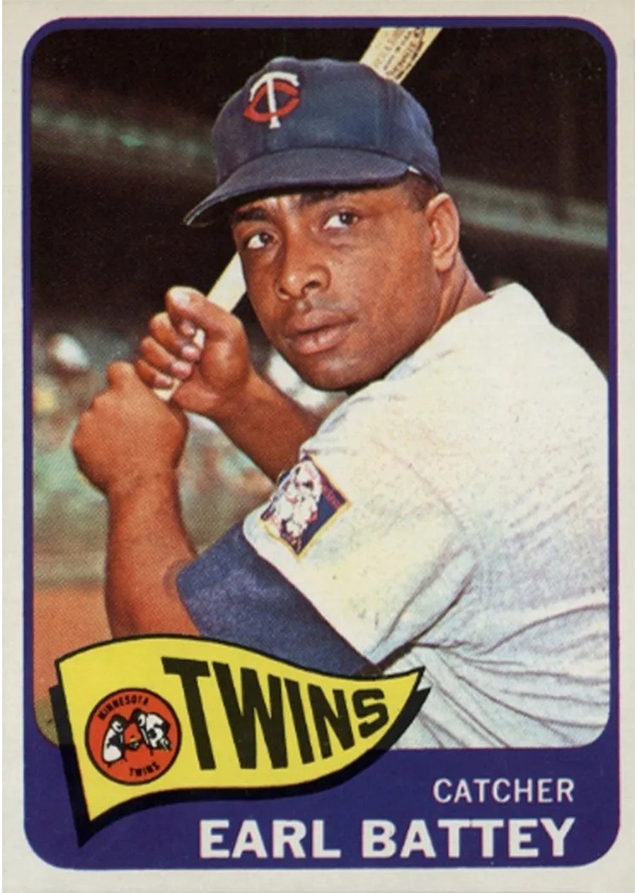 1965 Topps #490 Earl Battey, Minnesota Twins