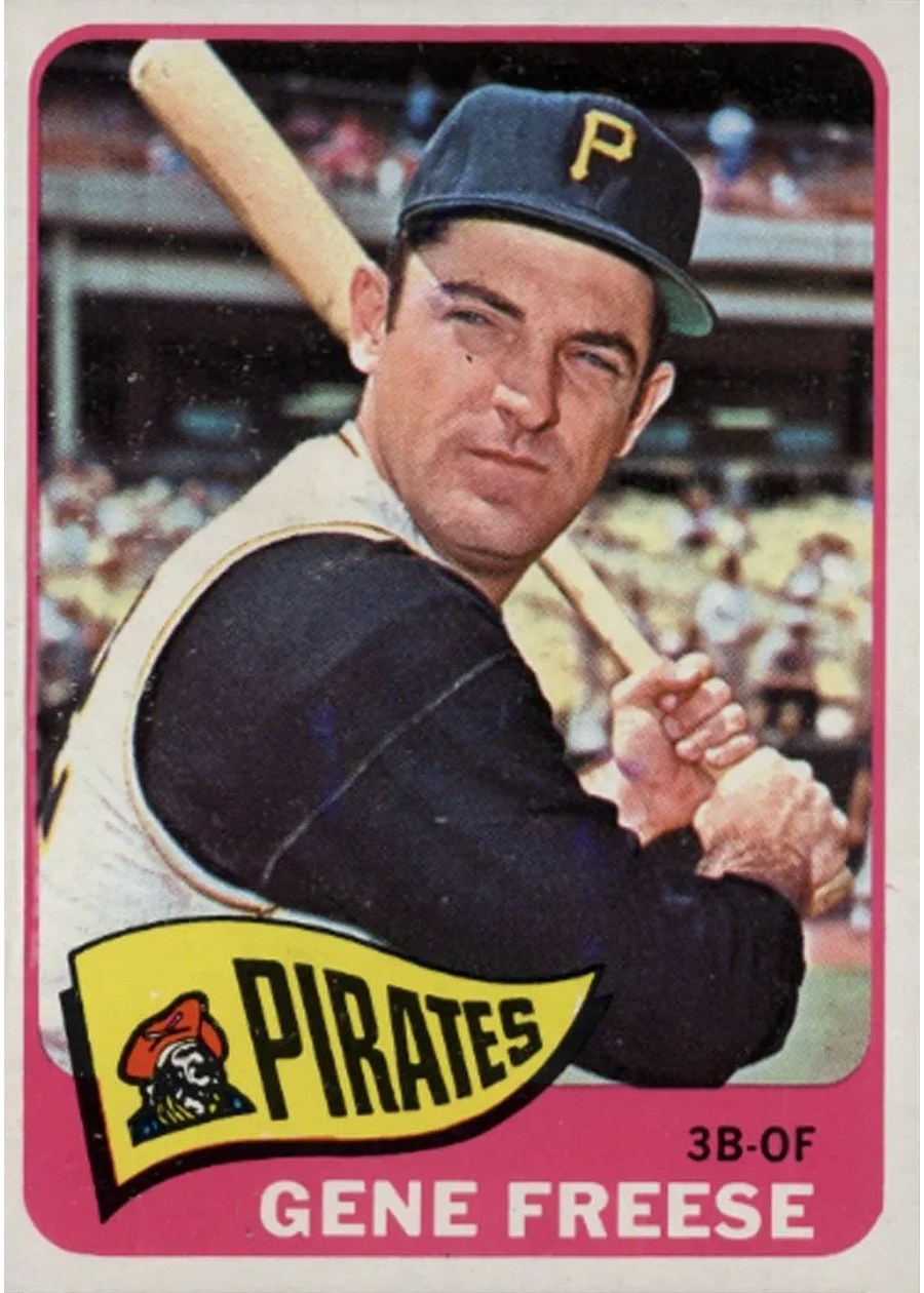 1965 Topps #492 Gene Freese, Pittsburgh Pirates