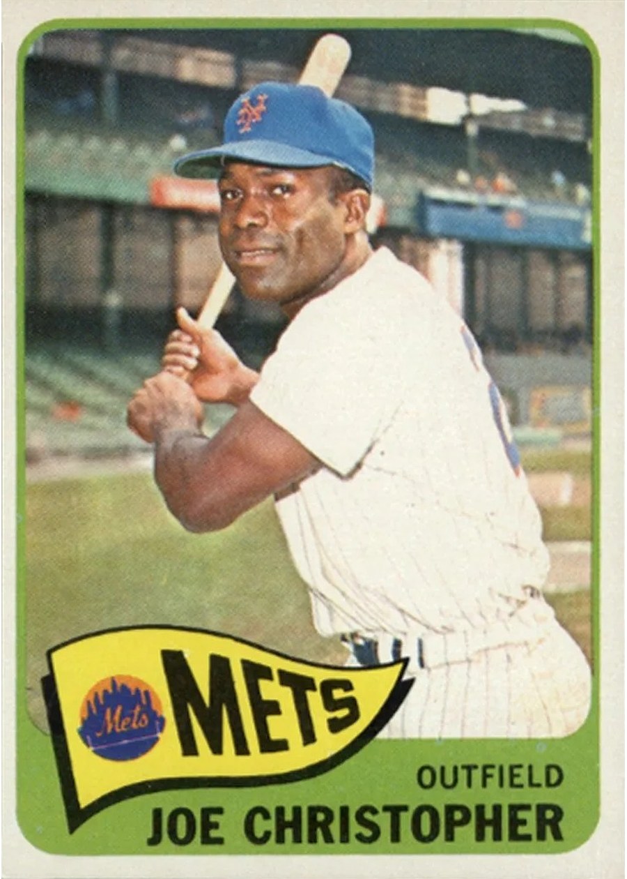 1965 Topps #495 Joe Christopher, New York Mets