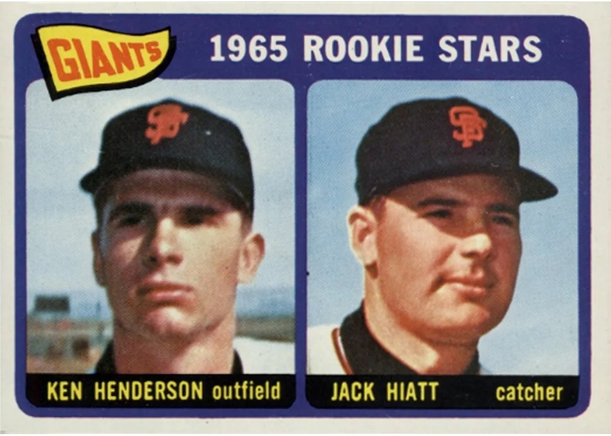 1965 Topps #497 Giants 1965 Rookie Stars, San Francisco Giants