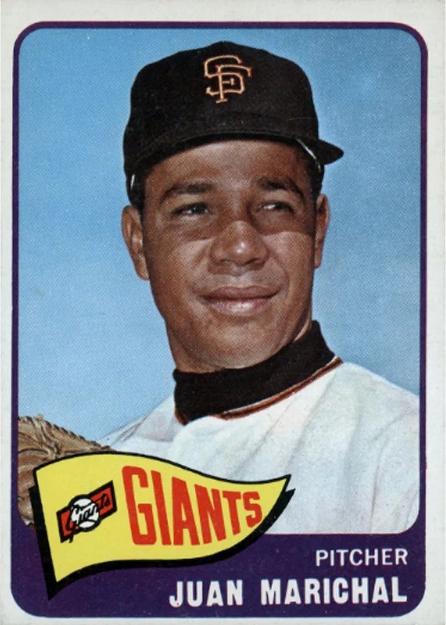 1965 Topps #50 Juan Marichal, San Francisco Giants