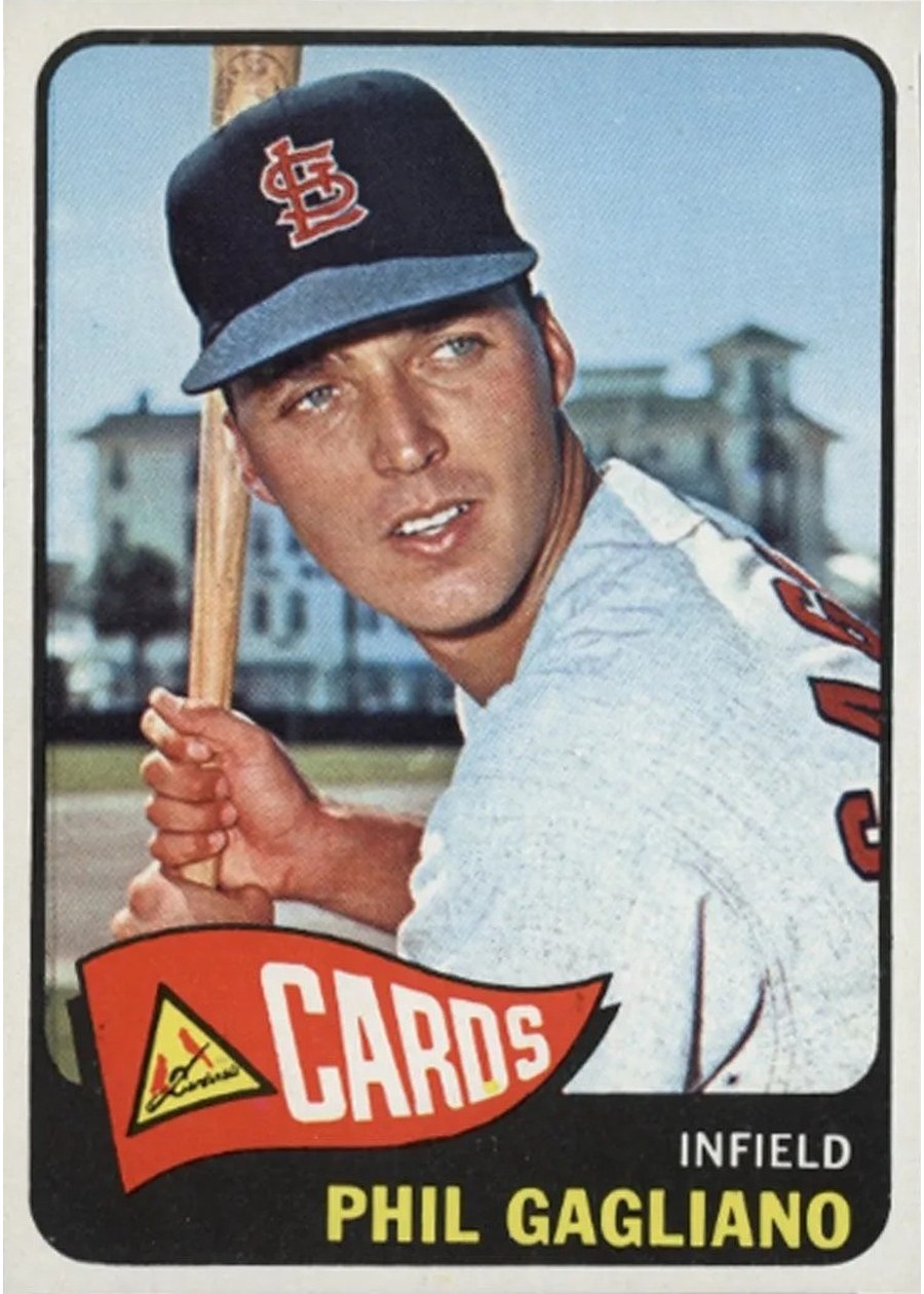 1965 Topps #503 Phil Gagliano, St. Louis Cardinals