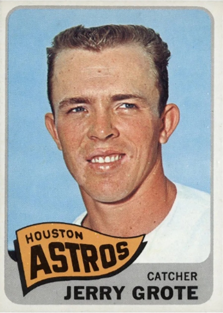 1965 Topps #504 Jerry Grote, Houston Astros