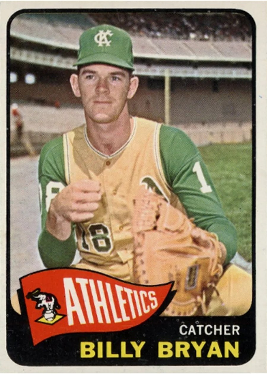 1965 Topps #51 Billy Bryan, Kansas City Athletics
