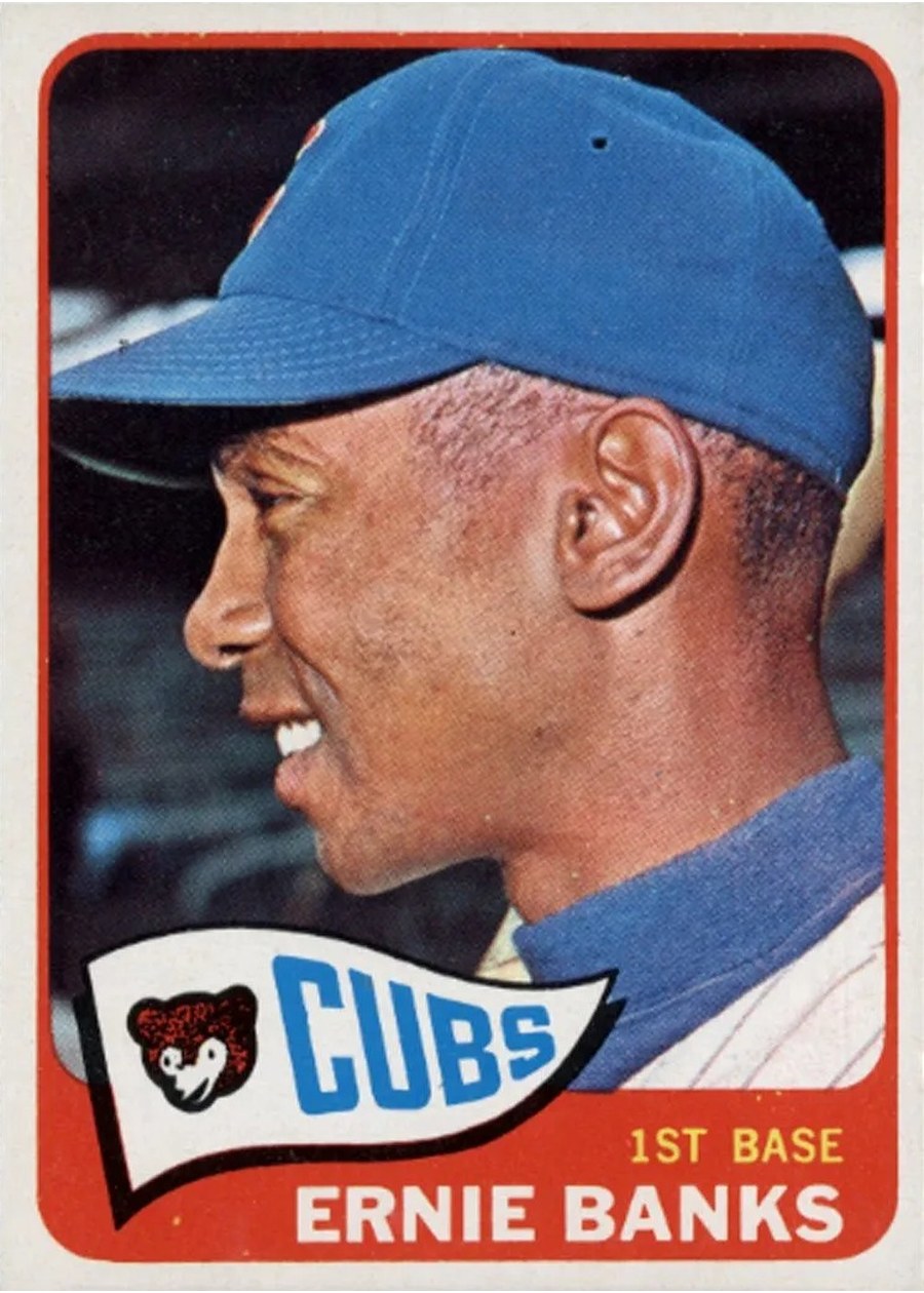 1965 Topps #510 Ernie Banks, Chicago Cubs