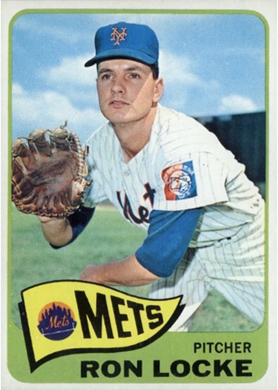 1965 Topps #511 Ron Locke, New York Mets