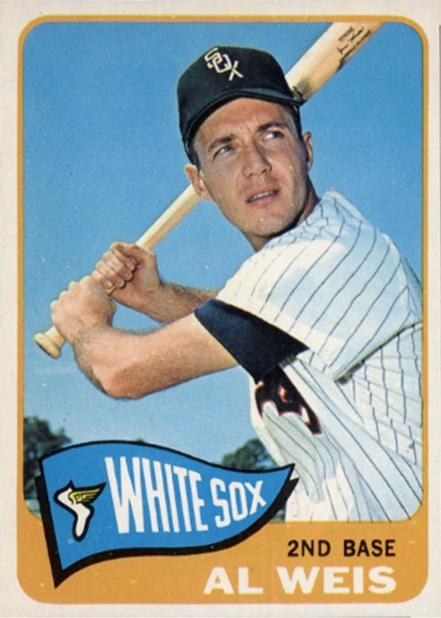 1965 Topps #516 Al Weis, Chicago White Sox