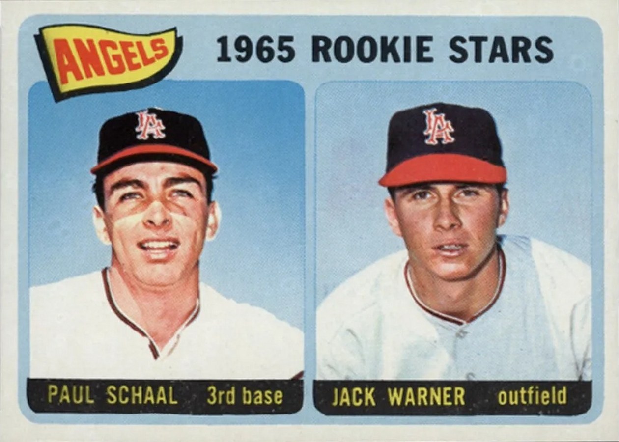 1965 Topps #517 Angels 1965 Rookie Stars, Los Angeles Angels