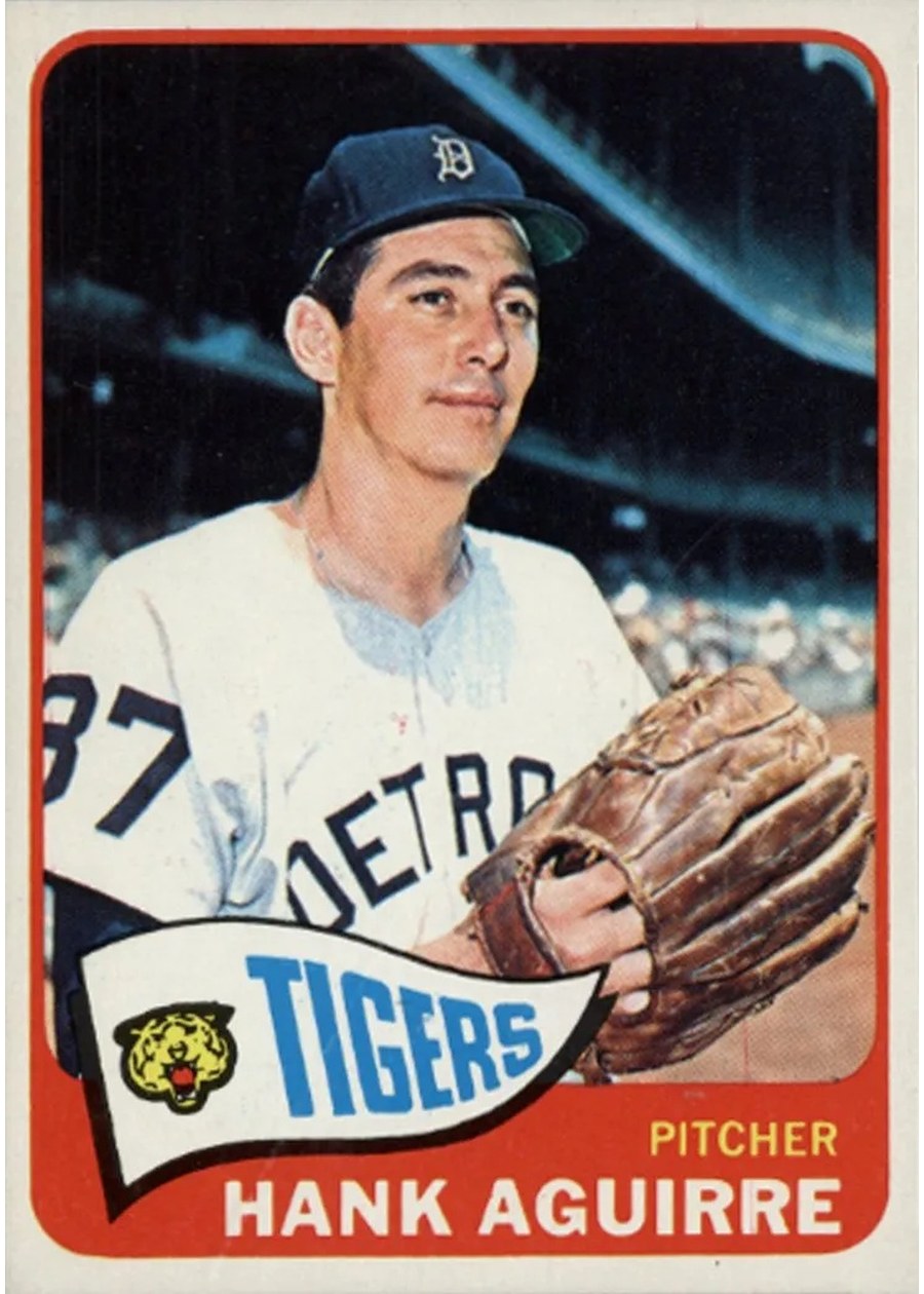 1965 Topps #522 Hank Aguirre, Detroit Tigers