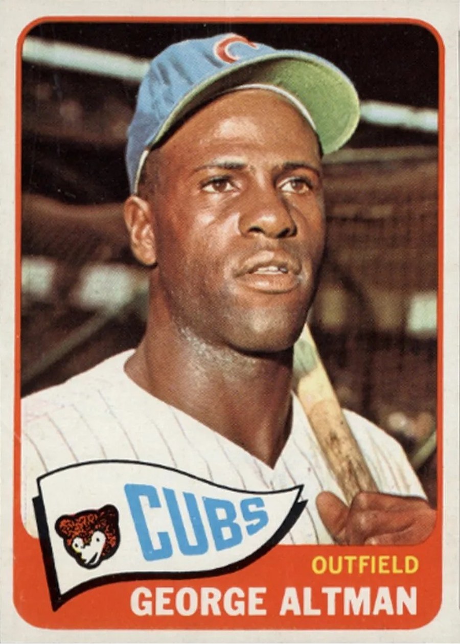 1965 Topps #528 George Altman, Chicago Cubs