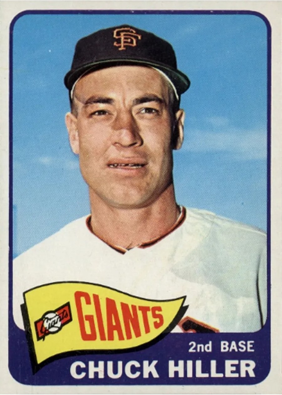 1965 Topps #531 Chuck Hiller, San Francisco Giants