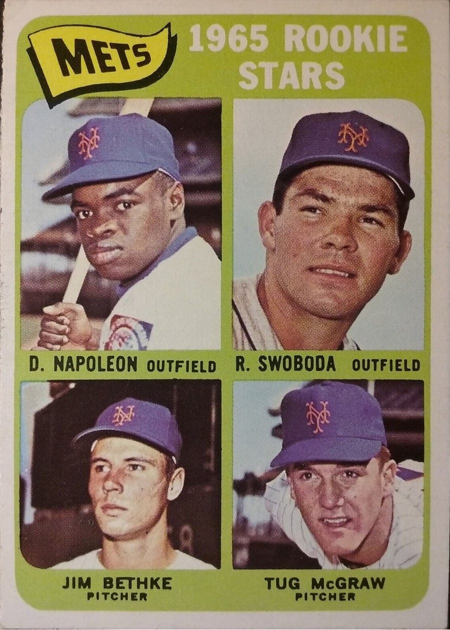 1965 Topps #533 Mets 1965 Rookie Stars, New York Mets