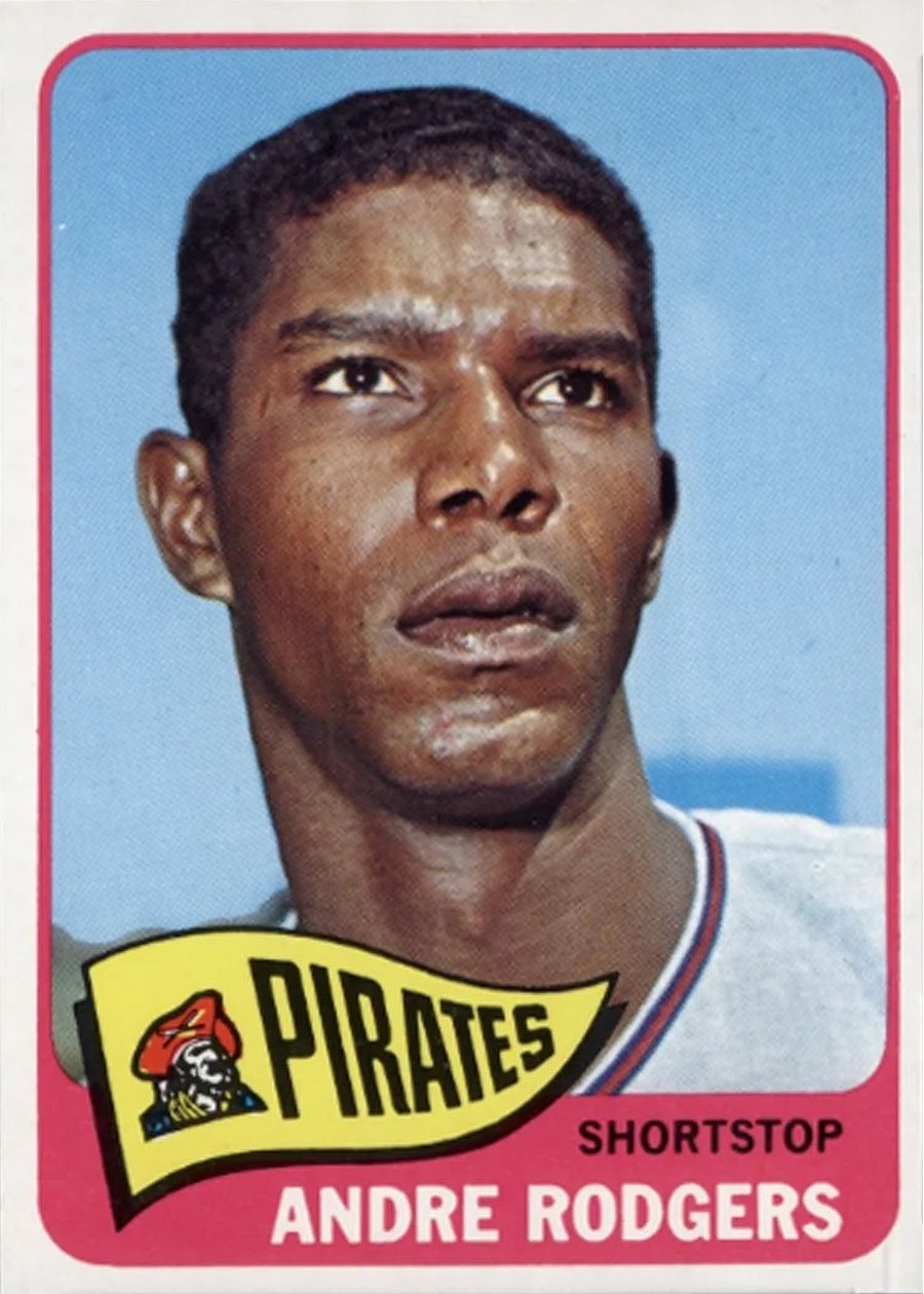 1965 Topps #536 Andre Rodgers, Pittsburgh Pirates
