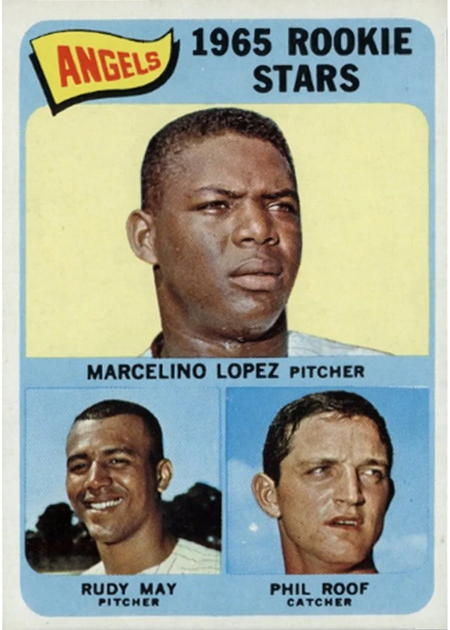 1965 Topps #537 Angels 1965 Rookie Stars, Los Angeles Angels