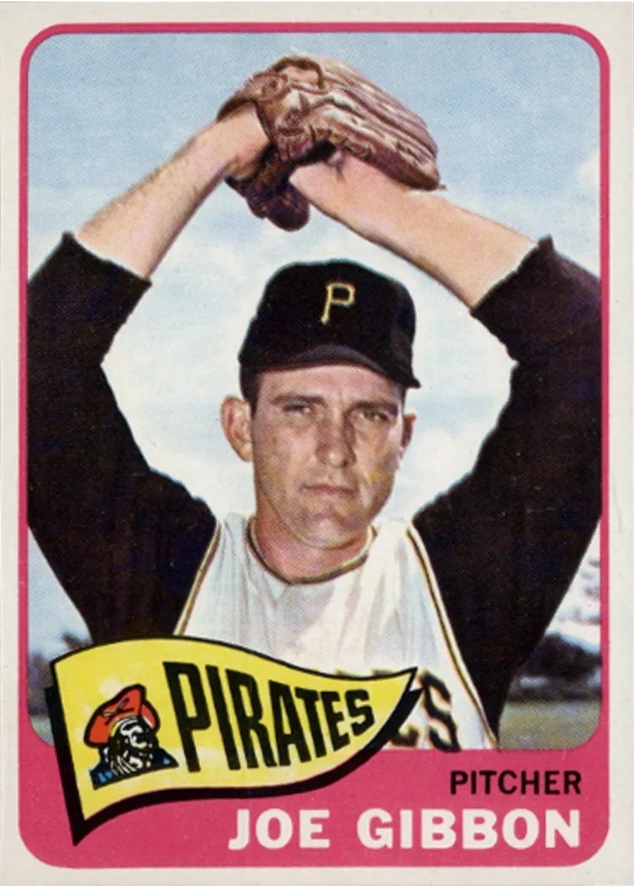 1965 Topps #54 Joe Gibbon, Pittsburgh Pirates