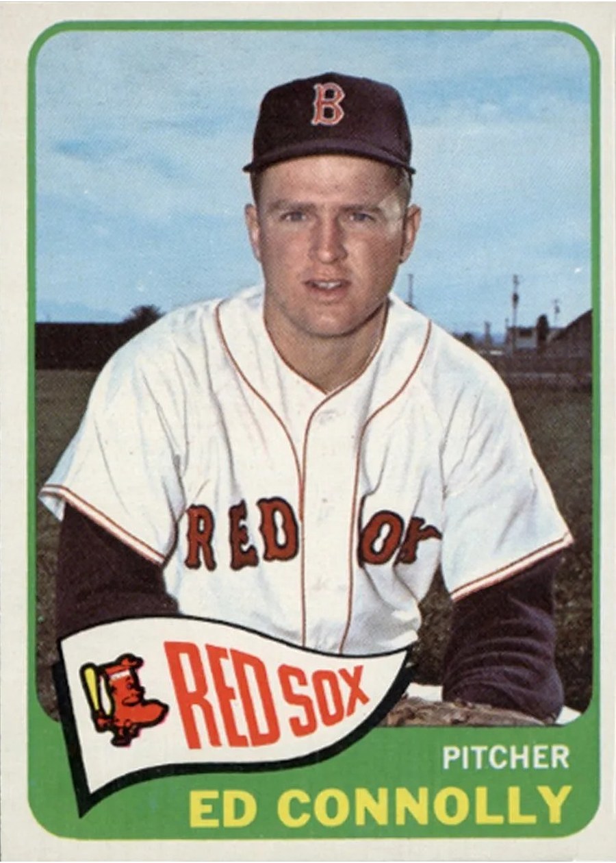 1965 Topps #543 Ed Connolly, Boston Red Sox