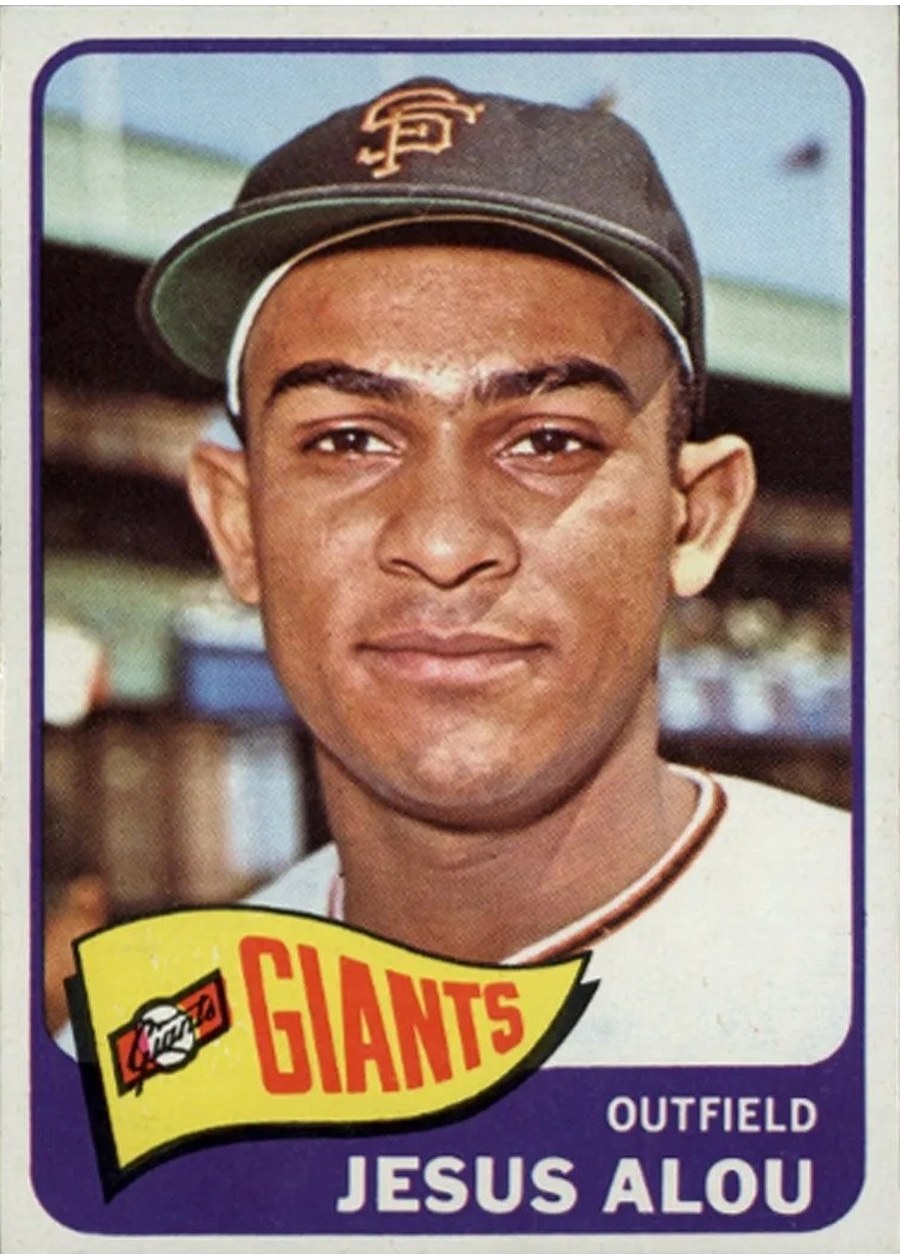 1965 Topps #545 Jesus Alou, San Francisco Giants