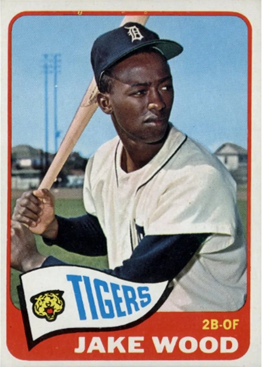 1965 Topps #547 Jake Wood, Detroit Tigers